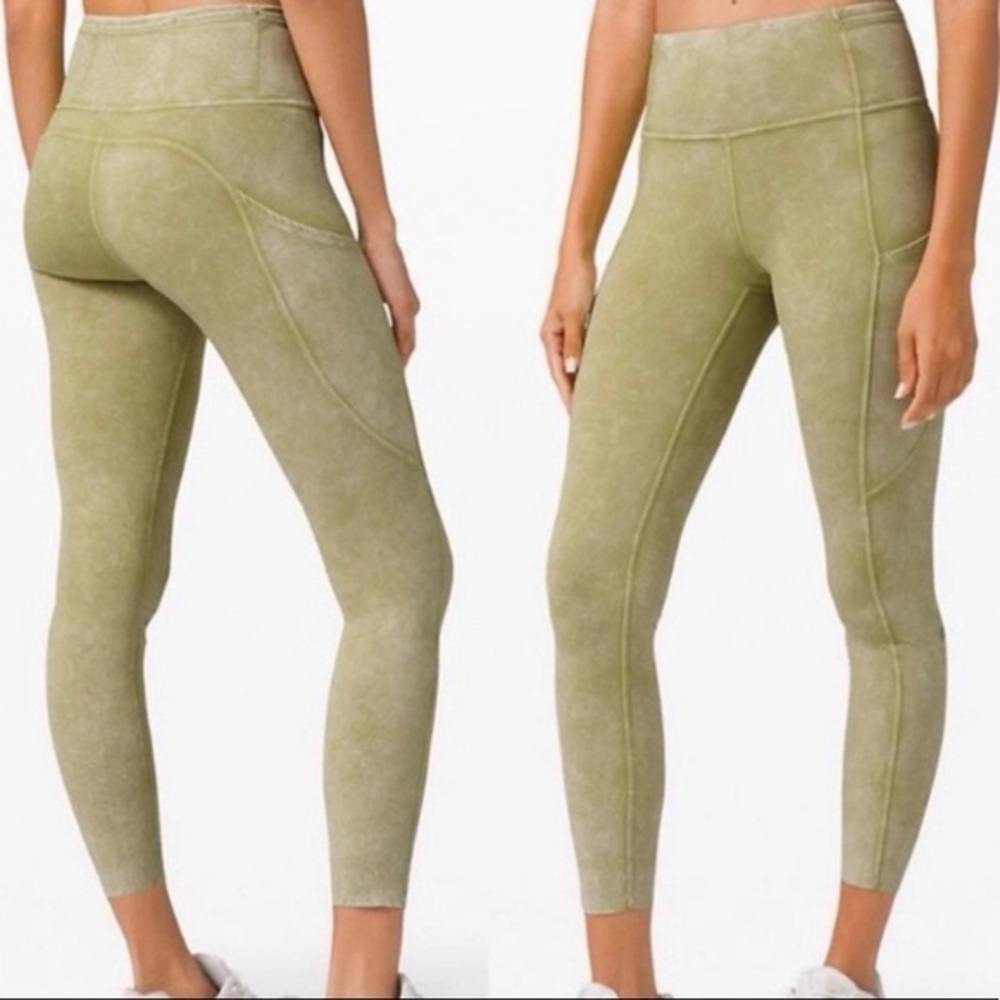 Lululemon Fast and Free High Rise Tight 25" - Picture 2 of 3